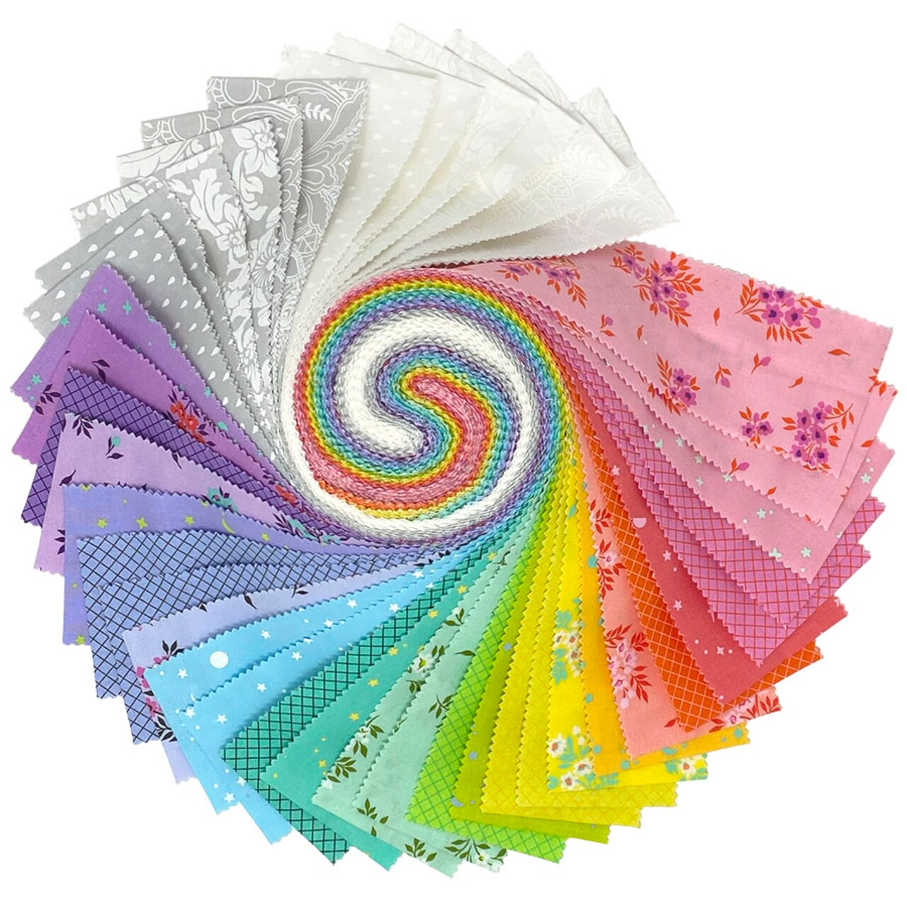 Tula's True Colors 2025 2.5" Strip Roll (Jelly Roll) by Free Spirit (FB4DRTP.TRUECOLORS)